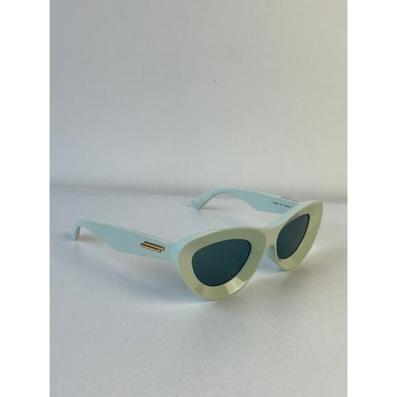 NEW Bottega Veneta BV1325S Green Cat Eye Sunglasses - Picture 8 of 9